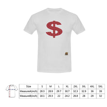 #Rossolini1# Red Money Sign White T-Shirt