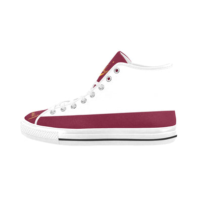 #Rossolini1# Flavor White/Candy Apple Red Vancouver H Men's Canvas Shoes (1013-1)