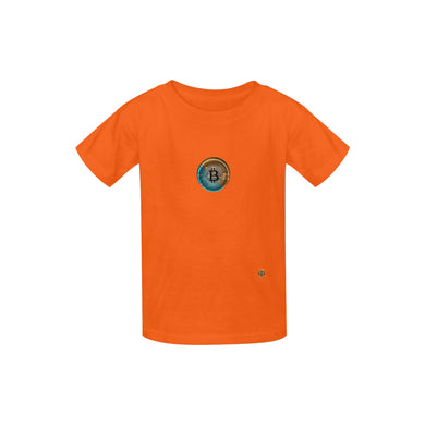 #Rossolini1# BTC Orange Kid's  Classic T-shirt (Model T22)