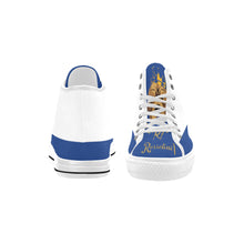 #Rossolini1# Flavor White/Blue Vancouver H Men's Canvas Shoes (1013-1)
