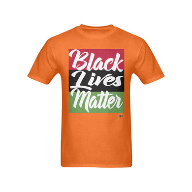 #Rossolini1# Black Lives Matter - Orange T-Shirt