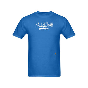 #Rossolini1# HALLELUYAH Blue T-Shirt