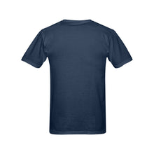 #Stamped# Malcoln X Navy Blue T-Shirt