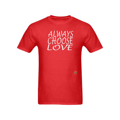 #Rossolini1# Always Choose Love Red T-Shirt