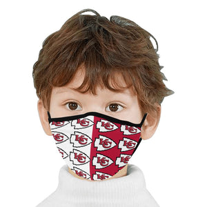 #Chiefs# Red/White Mouth Mask (2 Filters Included) (Non-medical Products)