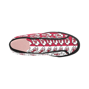 #Chiefs# Black Bottom Vancouver H Women's Canvas Shoes (1013-1)