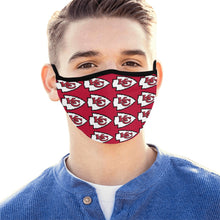 #Chiefs# Red Mouth Mask (2 Filters Included) (Non-medical Products)