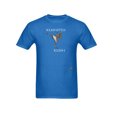 #Rossolini1# Kushites Kick Blue T-Shirt