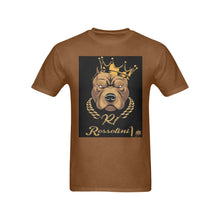 #Rossolini1# In Your Face Brown T-Shirt