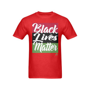 #Rossolini1# Black Lives Matter - Red T-Shirt