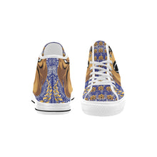 #Rossolini1# Streetz Rag Blue White Bottom Vancouver H Men's Canvas Shoes (1013-1)