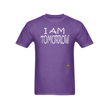 #i AM TOMORROW# Purple  T-Shirt