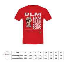 #Rossolini1# I Am A Human Being Red T-Shirt