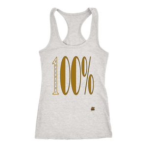 #100%# Racerback Tank