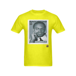 #Stamped# Malcoln X Yellow T-Shirt