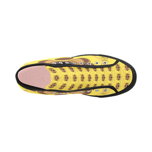 #Rossolini1# Streetz Yellow Vancouver H Women's Canvas Shoes (1013-1)