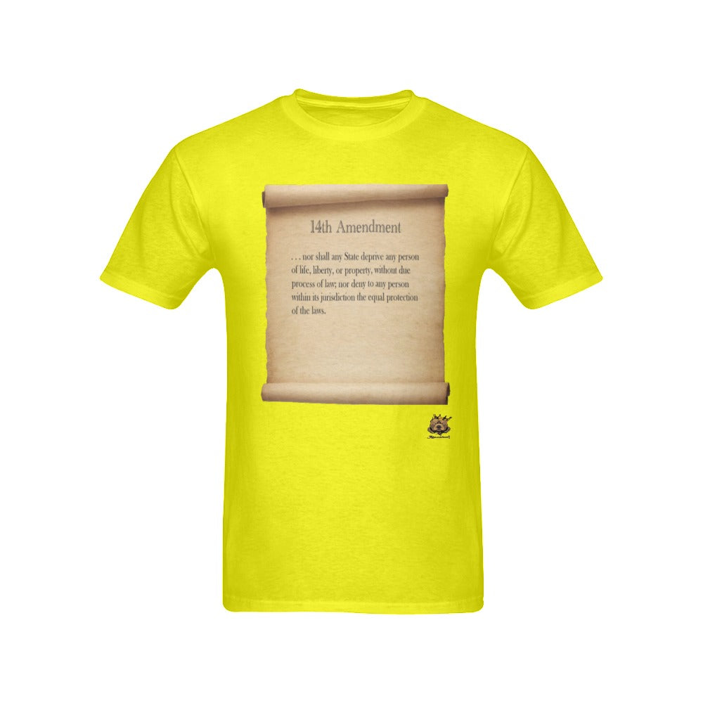 #The 14th Amendment# Yellow T-Shirt
