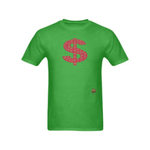 #Rossolini1# Red Money Sign Green T-Shirt