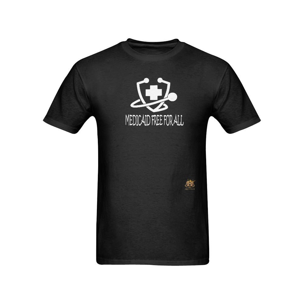 #Medicaid Free For All# Black T-Shirt