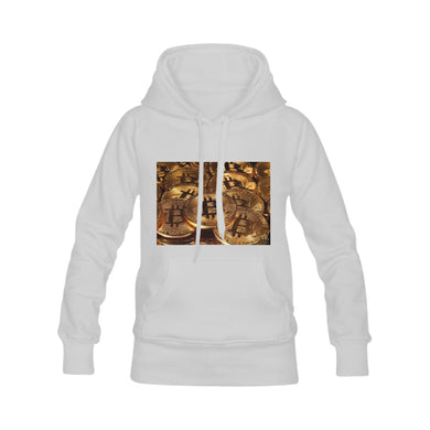 #Crypto Life# Light Gray Hoodies (Model H10)