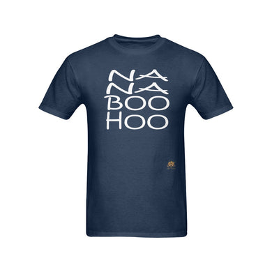 #Rossolini1# NA NA BOO HOO Navy Blue T-Shirt