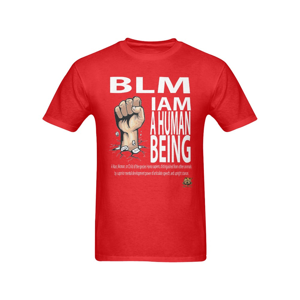 #Rossolini1# I Am A Human Being Red T-Shirt