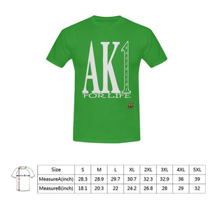 #Rossolini1# AK For Life Green T-Shirt