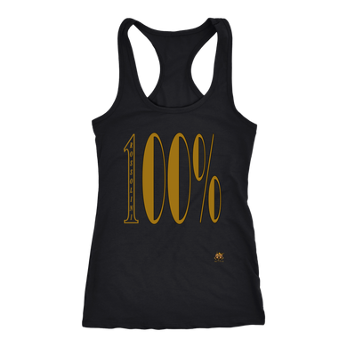 #100%# Racerback Tank