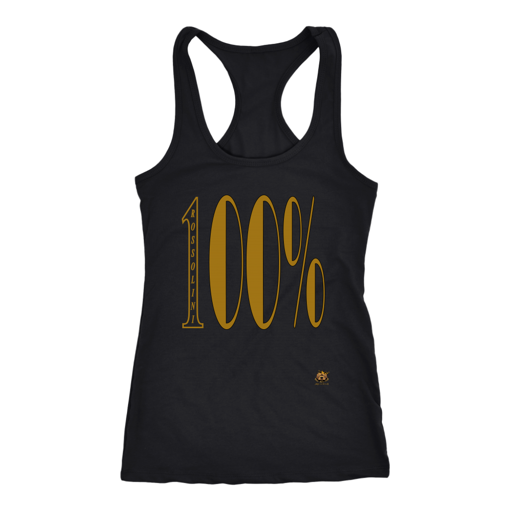 #100%# Racerback Tank
