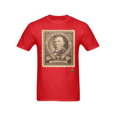 #Stamped# Booker T Washington Red T-Shirt