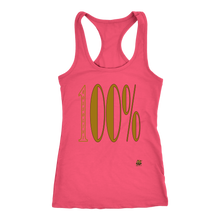 #100%# Racerback Tank