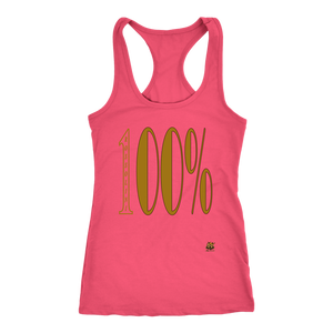 #100%# Racerback Tank