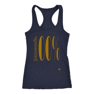 #100%# Racerback Tank