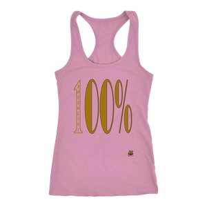 #100%# Racerback Tank