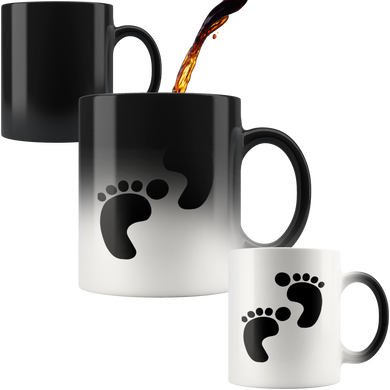 #FOOTPRINTS# 11oz Magic Mug